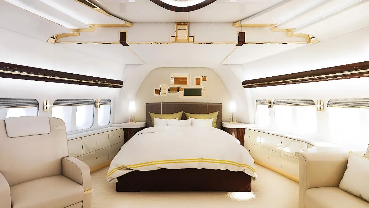 بوينج تحول طائرات 747 القديمة إلى قصور طائرة فاخرة لرؤساء العالم وأثرياء العالم