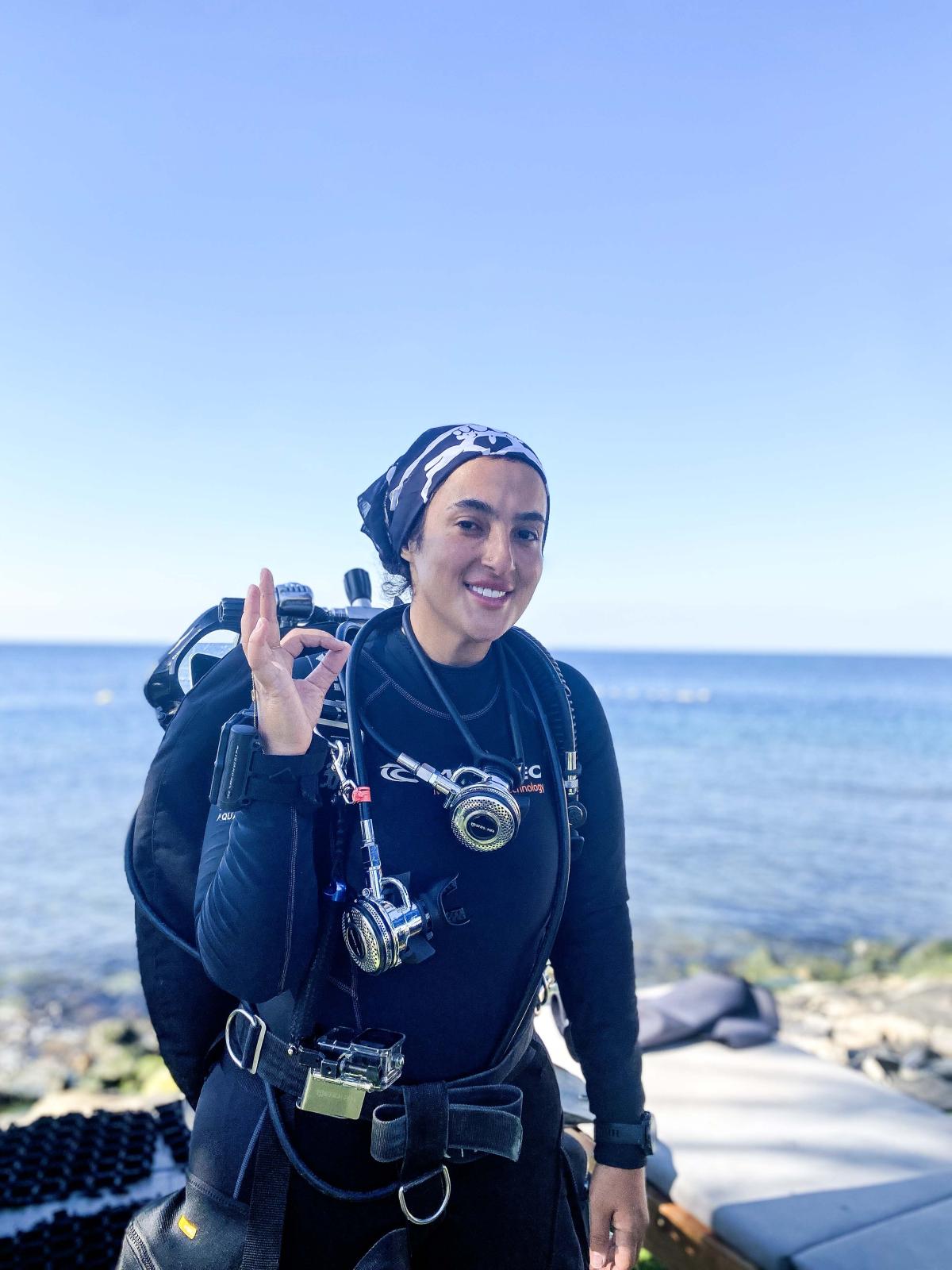 الغواصة غيداء الحمد