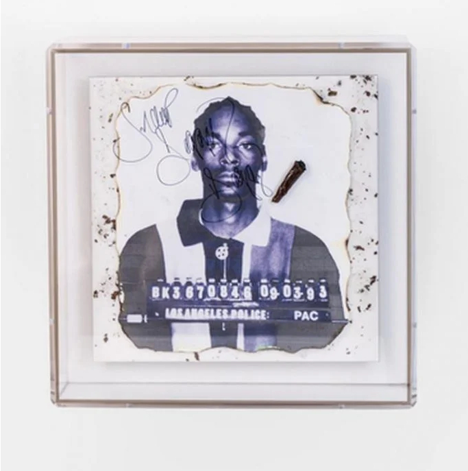 Snoop Dogg يحول رماد سجائره إلى لوحات فنية
