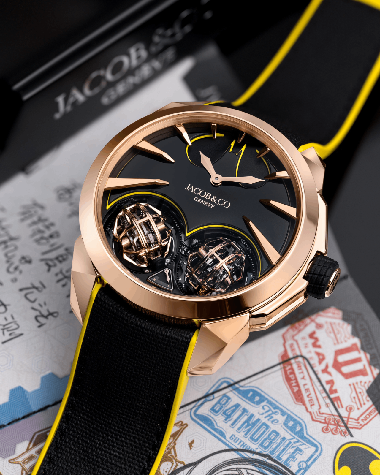 ساعة Gotham City من Jacob & Co.. براعة الساعات تلتقي بعالم باتمان