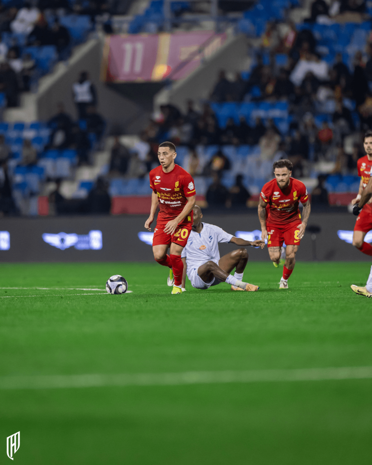 لقطات من مباراة القادسية