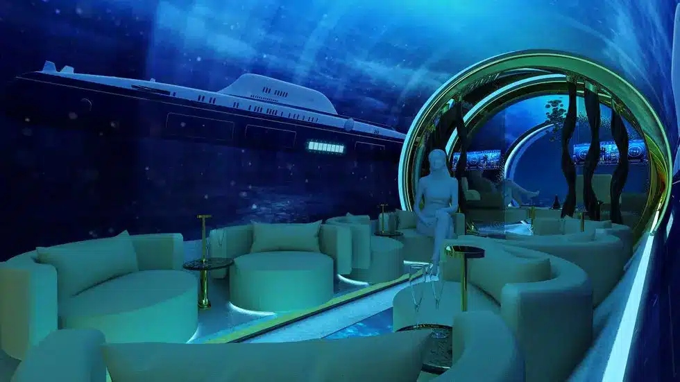 أول غواصة فاخرة في العالم ستصل تكلفتها إلى 2 مليار دولار