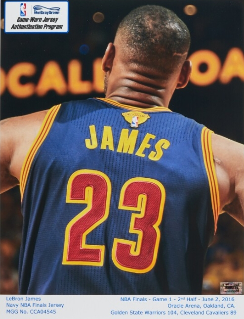  قميص ليبرون جيمس  يُعرض في مزاد بسعر يصل الى 1.2 مليون دولار