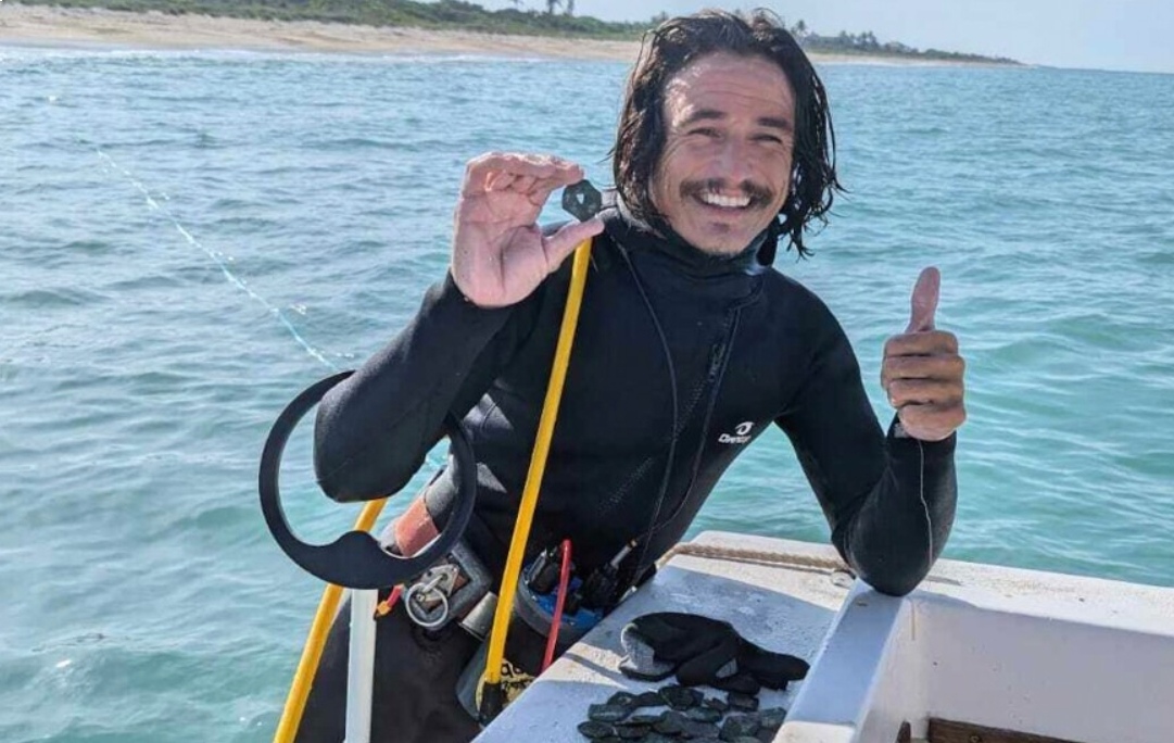 اكتشاف كنز أثري بقيمة مليون دولار  على ساحل فلوريدا