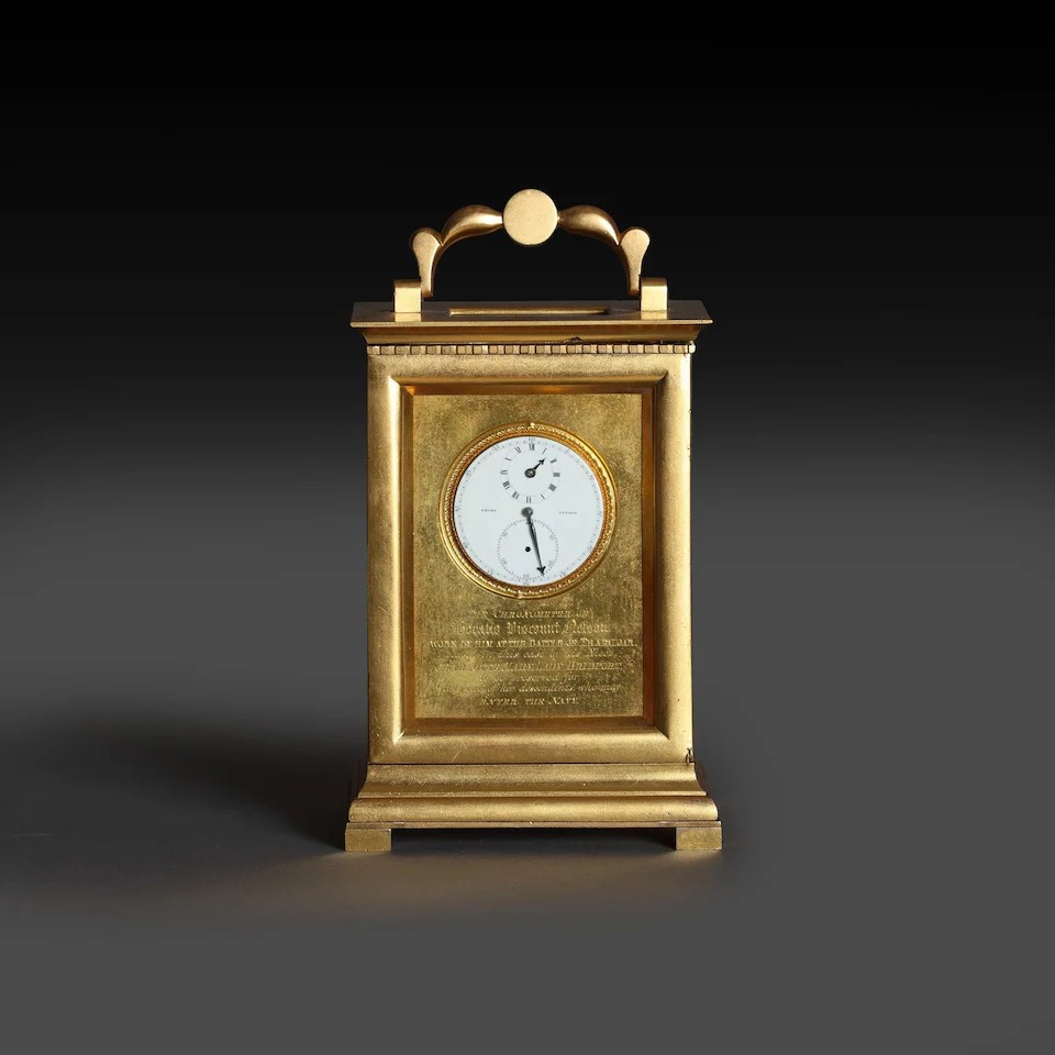 ساعات ارتداها نيلسون وضباطه في ترافالغار تُجمع لأول مرة معا