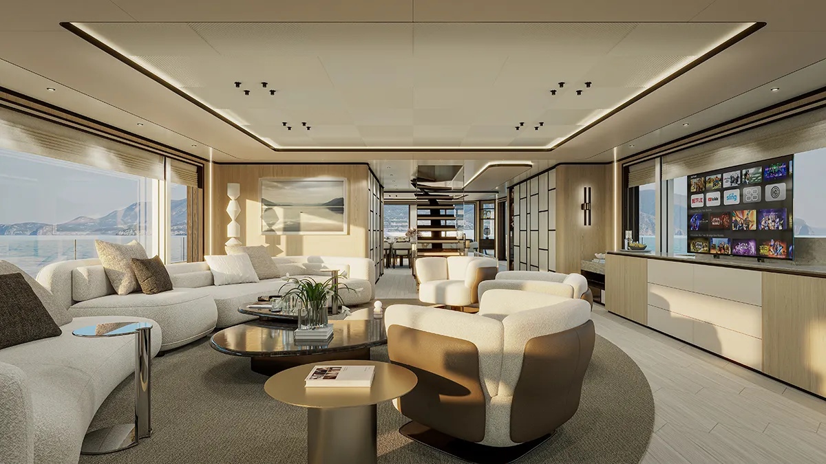 يخت X145 Global.. إبحار فاخر لمسافة 4000 ميل