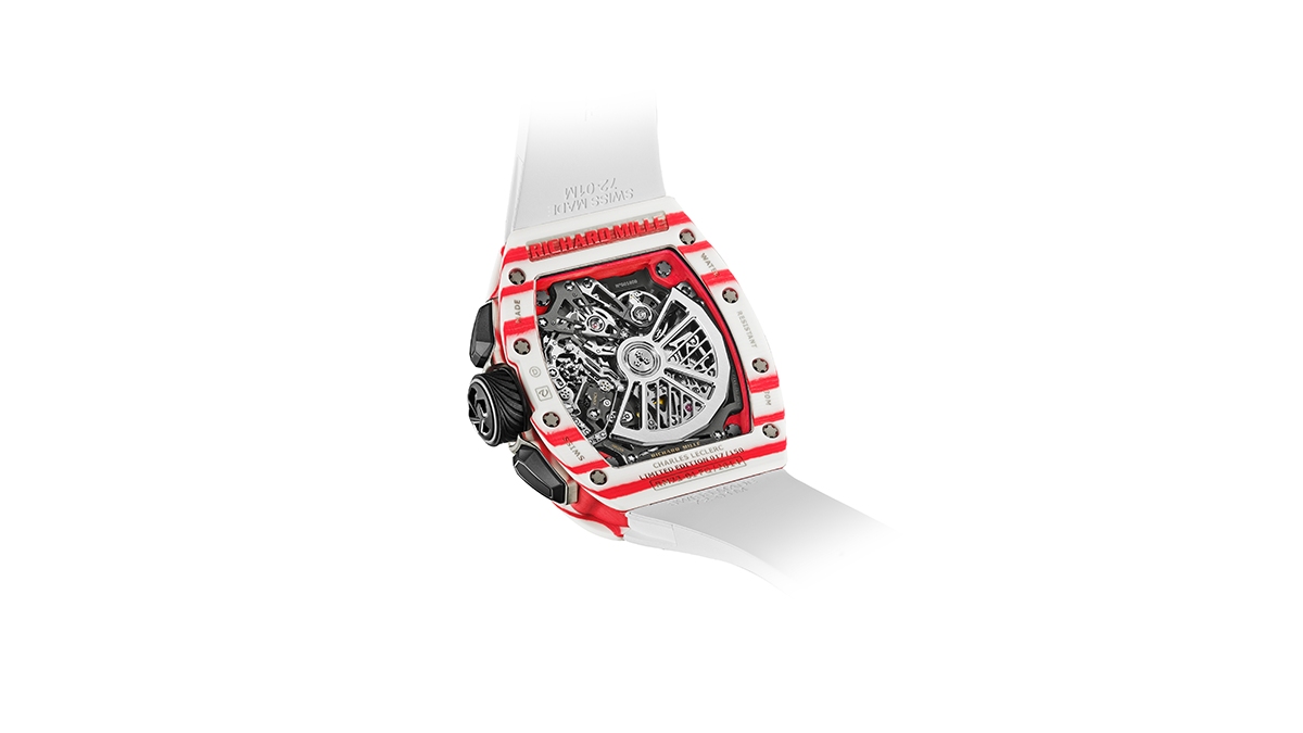 تشارلز لوكلير يتألق مع ريتشارد ميل في إصدار مستوحى من فورمولا 1