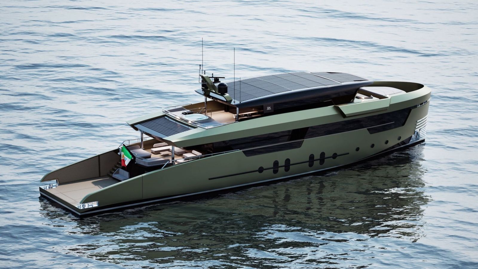 الكشف عن اليخت الهجين GX38 Voyager في معرض موناكو لليخوت