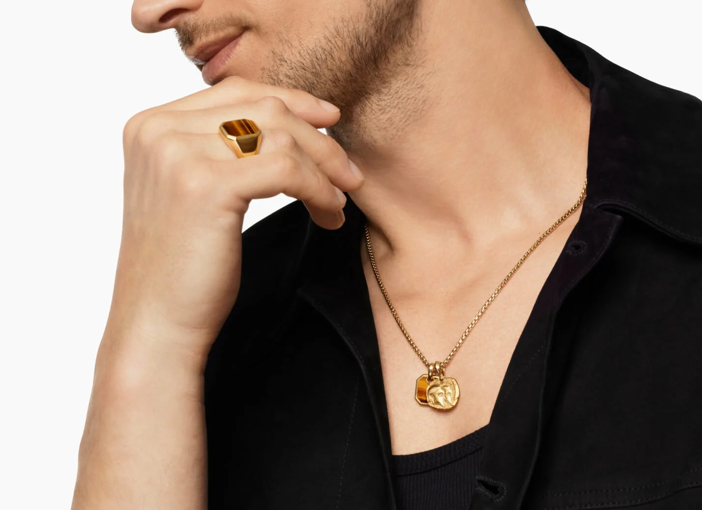 مجموعة مجوهرات الرجال من ديفيد يورمان David Yurman  