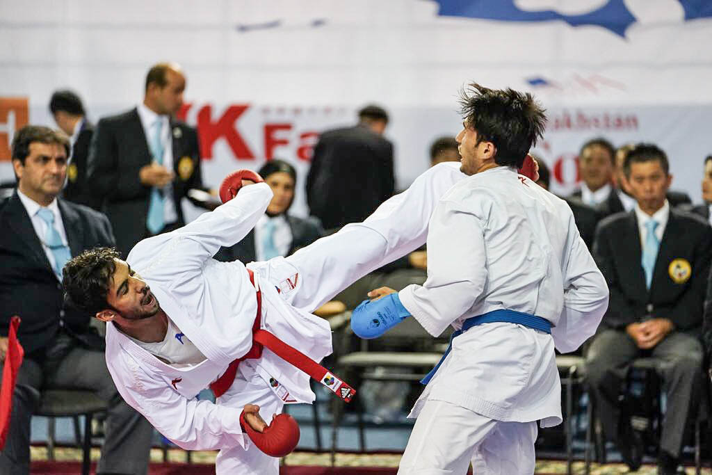 لاعب الكاراتيه السعودي عبدالله الحربي