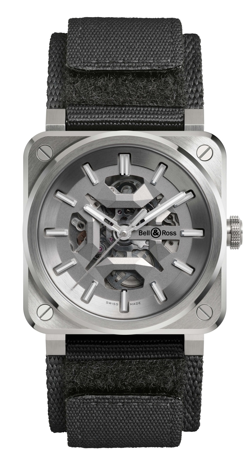 BR-03 Skeleton Grey Steel
