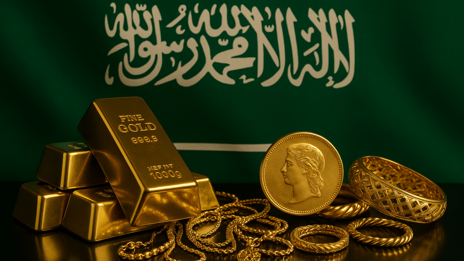 ارتفاع أسعار الذهب في السعودية اليوم 23 سبتمبر