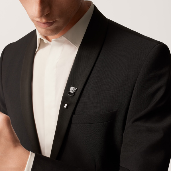 دبّوس ربطة عنق بنمط Panthere de cartier من علامة كارتييه Cartier  