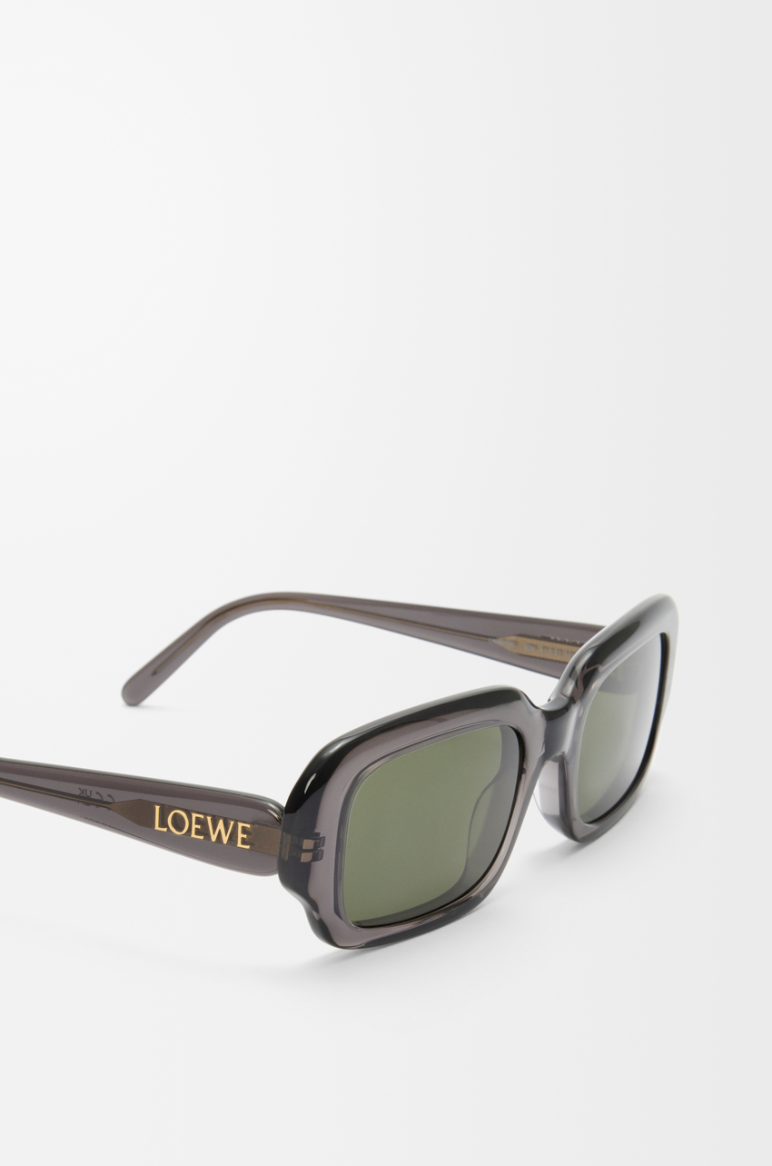 نظارة شمسية بنمط Rectangular Slim من علامة لويفي Loewe