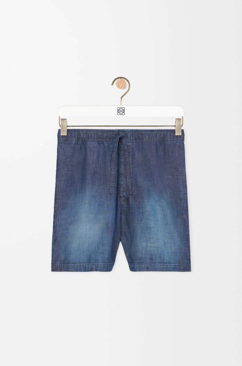 سروال دنيم قصير للرجال من لويفي  Loewe 