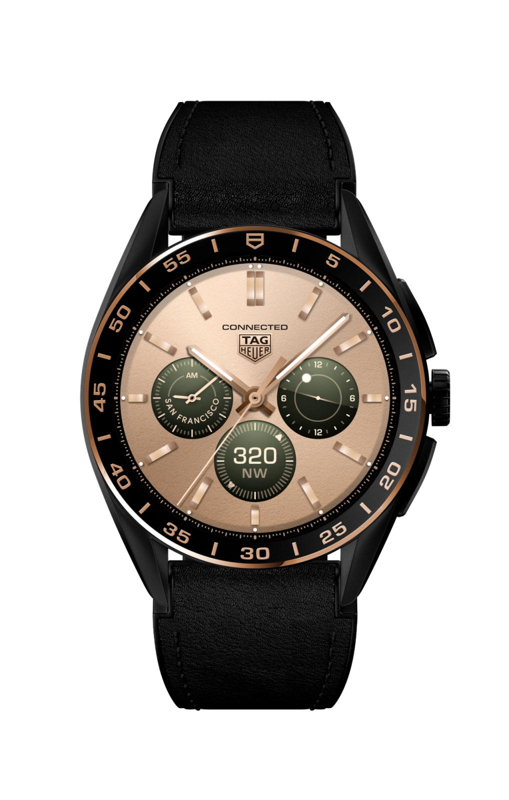 ساعة بنمط TAG Heuer Connected Calibre E4 Bright Black Edition من تاهوُر Tag Heur 