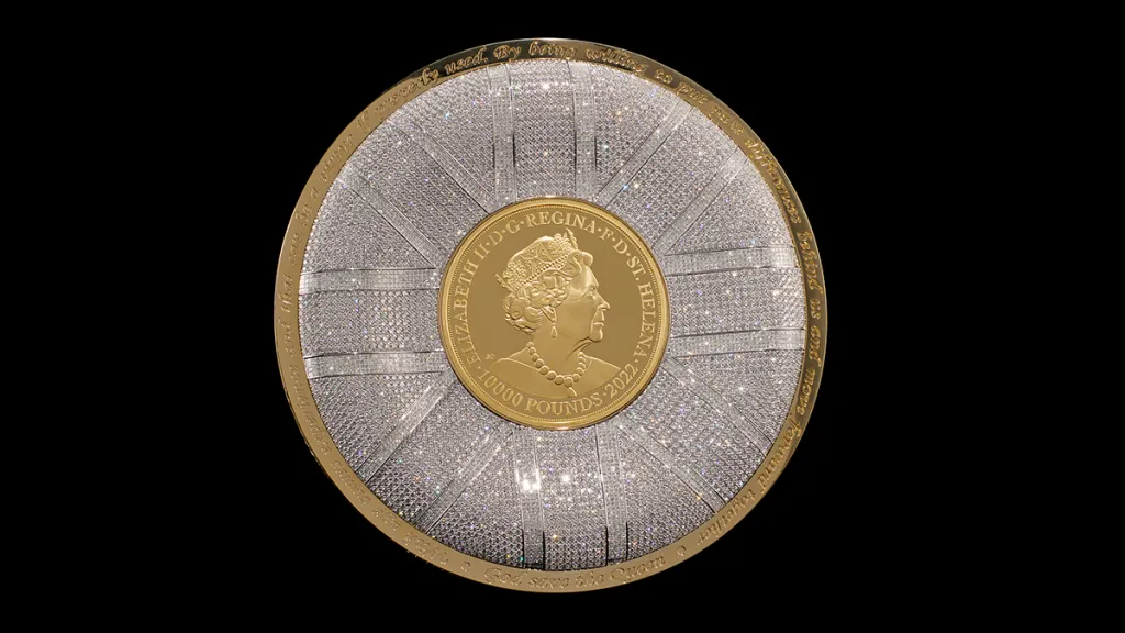 Crown Coin مرصعة بالألماس قد تباع بأكثر من 4 ملايين دولار