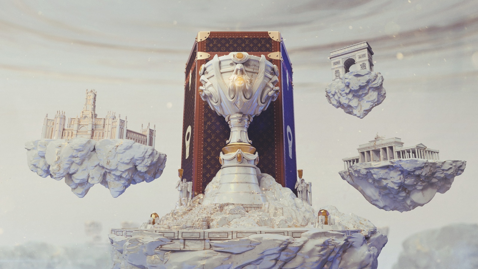 تعاون علامة لويس فيتون Louis Vuitton مع لعبة لييج اوف ليجيندز League Of Legends
