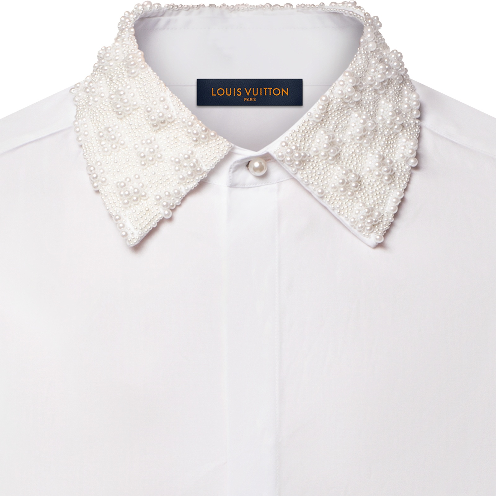 قميص بتفاصيل مميزة من مجموعة علامة لويس فيتون louis Vuitton الاخيرة  