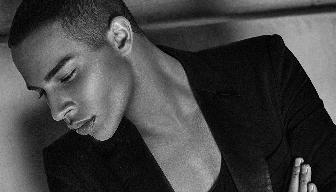 المصمم Olivier Rousteing الخاص بعلامة بالما Balmain  