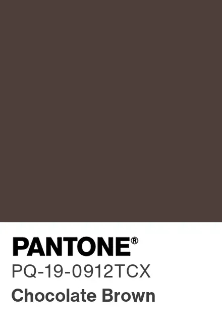 لون تشوكليت براون من بانتون pantone لون تشوكليت براون من بانتون pantone