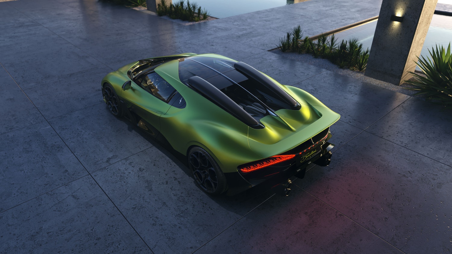  Brouillard هي أول سيارة فريدة من نوعها تُصنعها العلامة التجارية ضمن برنامج Solitaire- المصدر: Bugatti