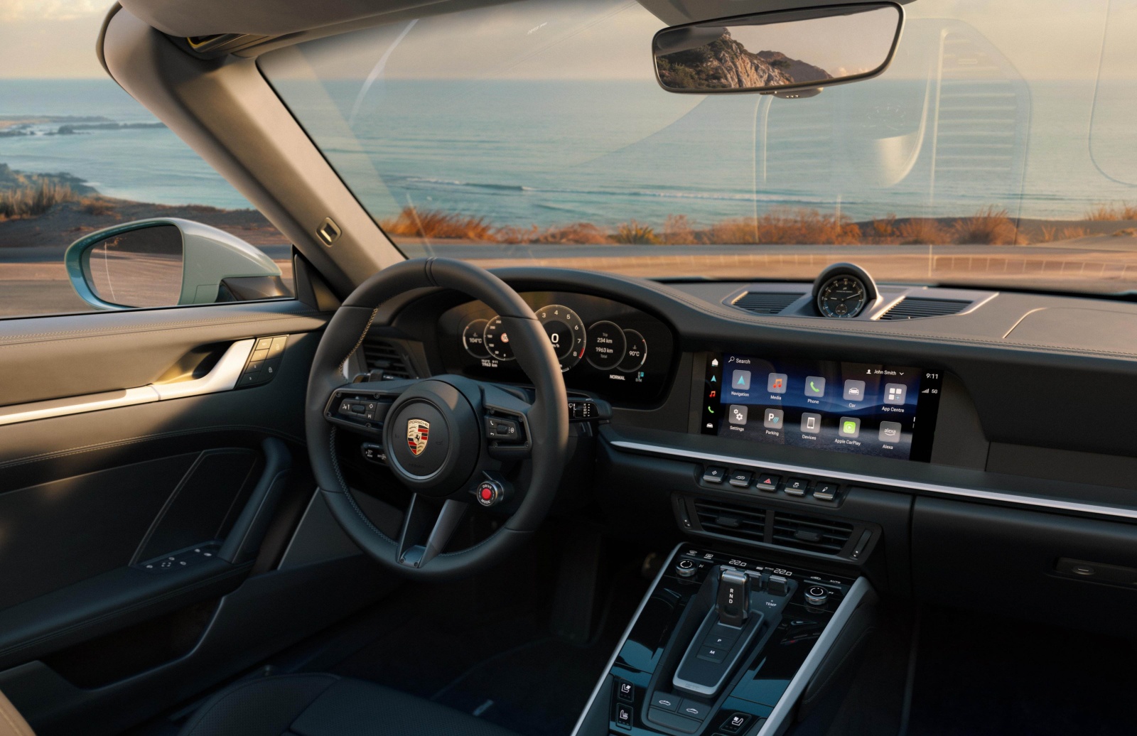 تؤمن مقصورة القيادة مستويات عالية من العملانية -المصدر: Porsche