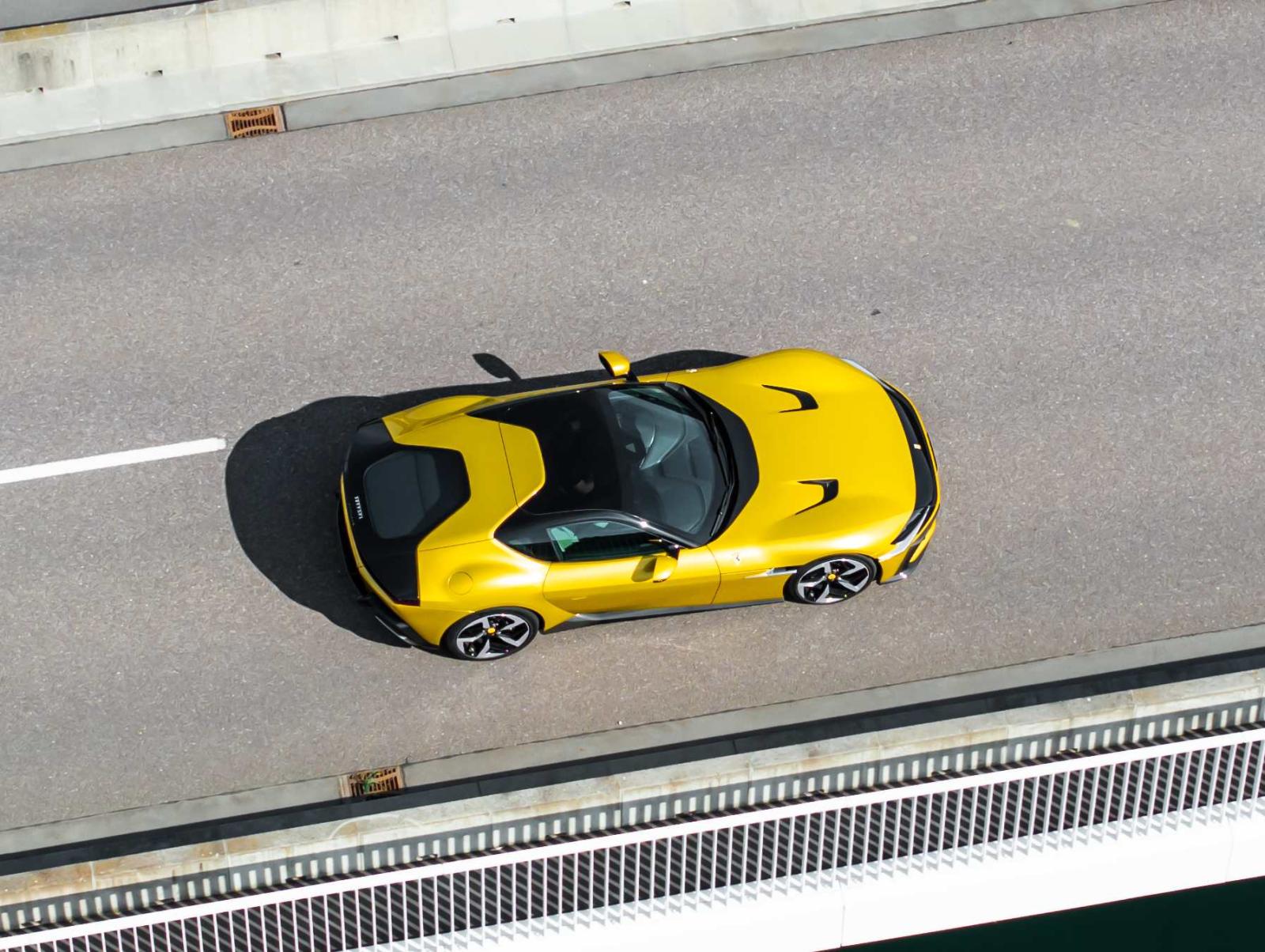 إعتمدت فيراري على المقاربة الإختزالية الأنيقة في تصميم دوديتشي شيلندري&nbsp;- المصدر: Ferrari