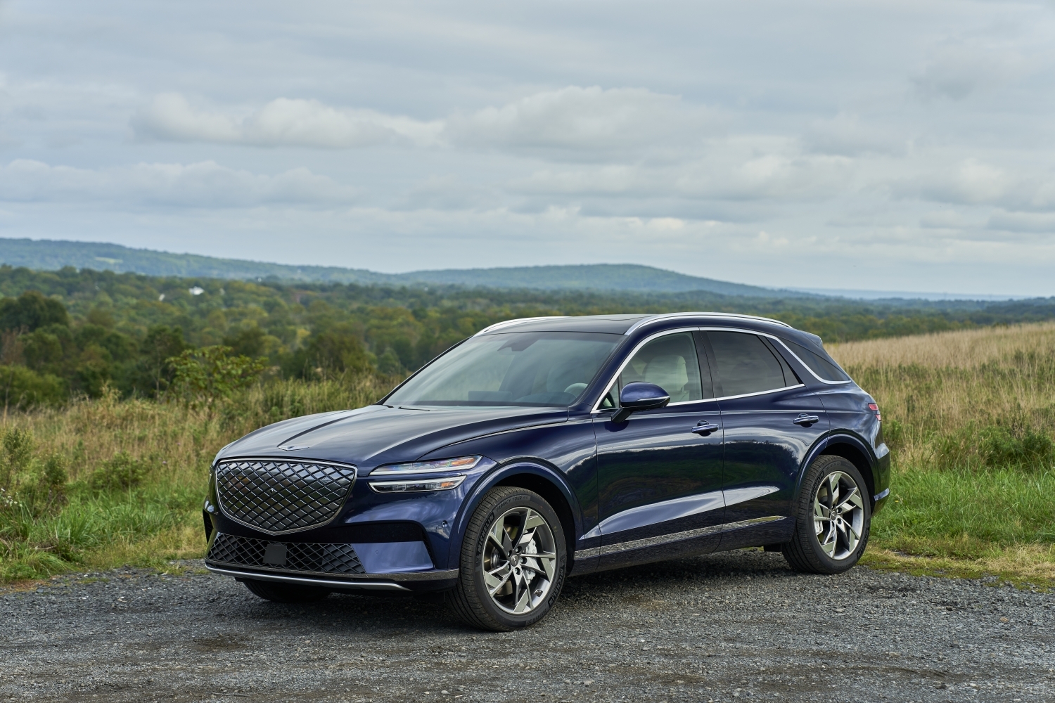 تتمتع Genesis GV70 Electrified بخطوط خارجية أنيقة - المصدر: Genesis