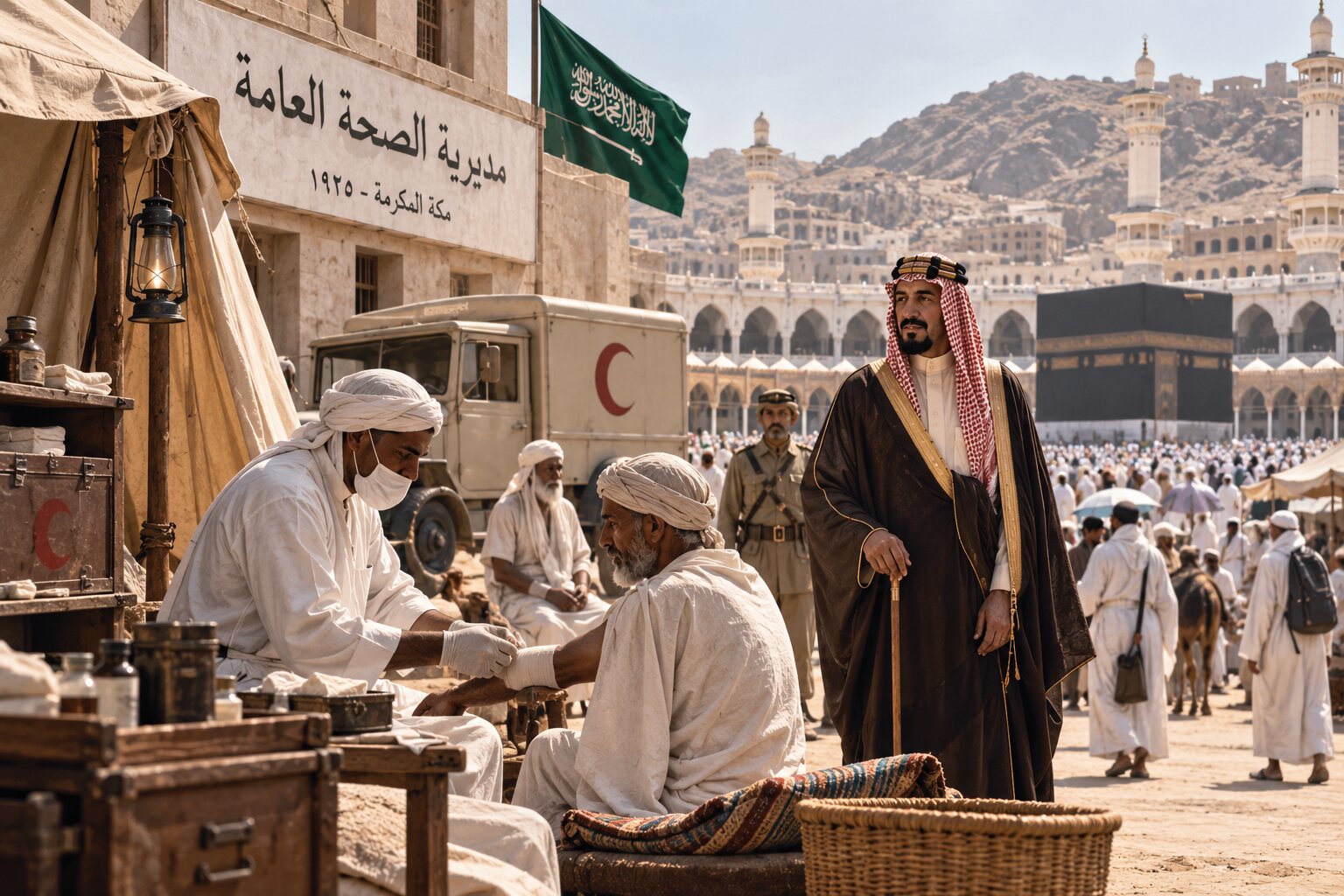يعود تاريخ التأسيس الرسمي لخدمات الرعاية الصحية إلى عام 1932 بعد توحيد المملكة