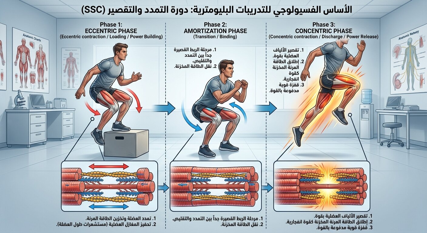 دورة التمدد والتقصير العضلي