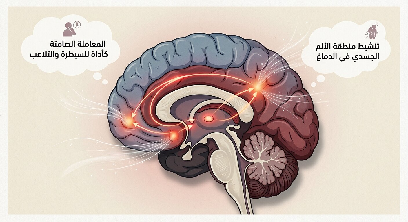 التجاهل والصمت قد ينشّط نفس منطقة الدماغ التي ينشطها الألم الجسدي