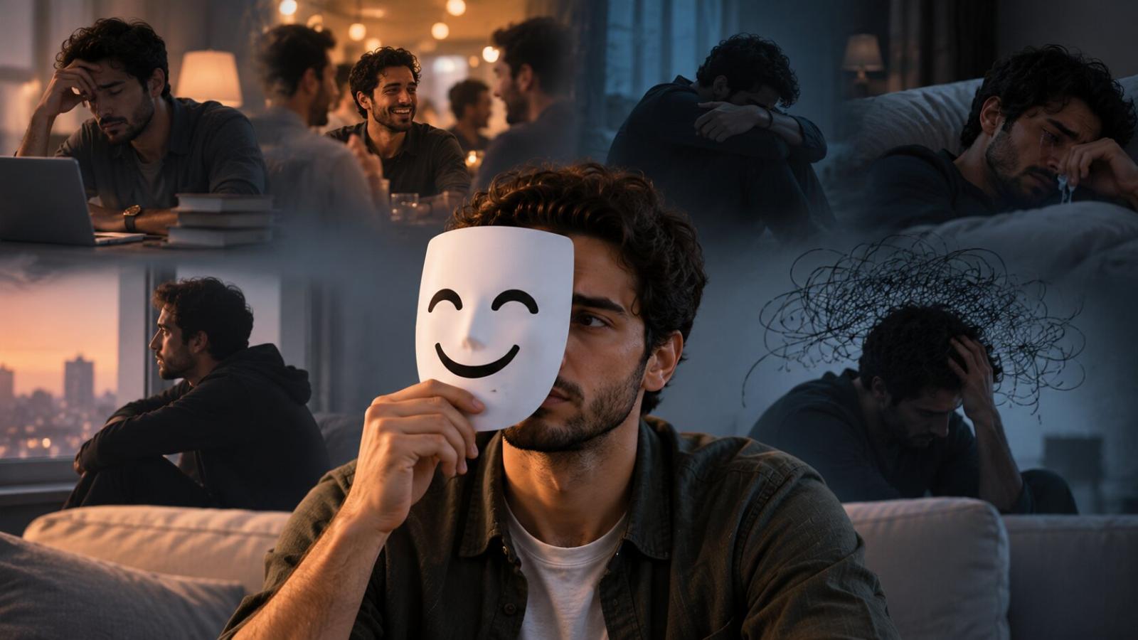 الحُزن وحيدًا والابتسام أمام الآخرين من علامات أنّك لست بخير رغم ادّعاء العكس