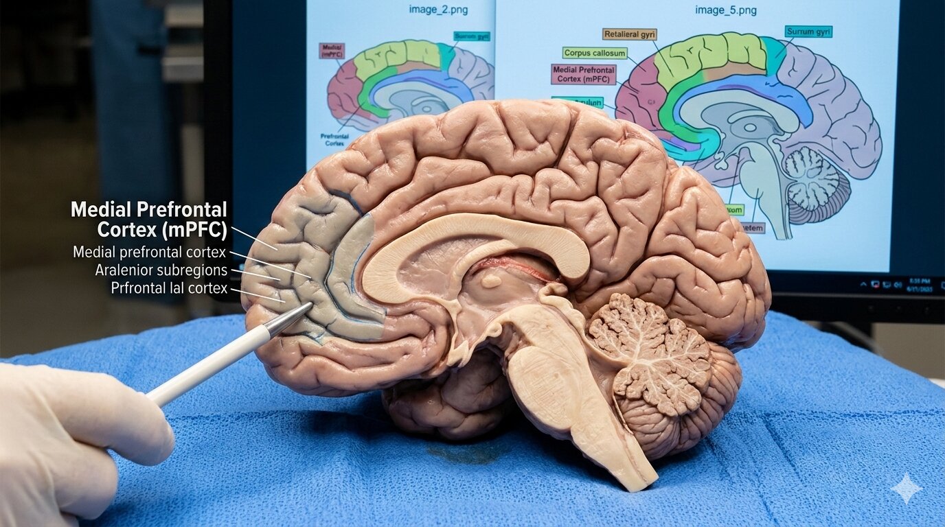 قشرة الفصّ الجبهي الإنسي في الدماغ