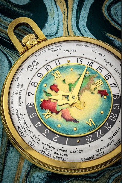 ساعة Patek Philippe World Time Ref. 605HU 