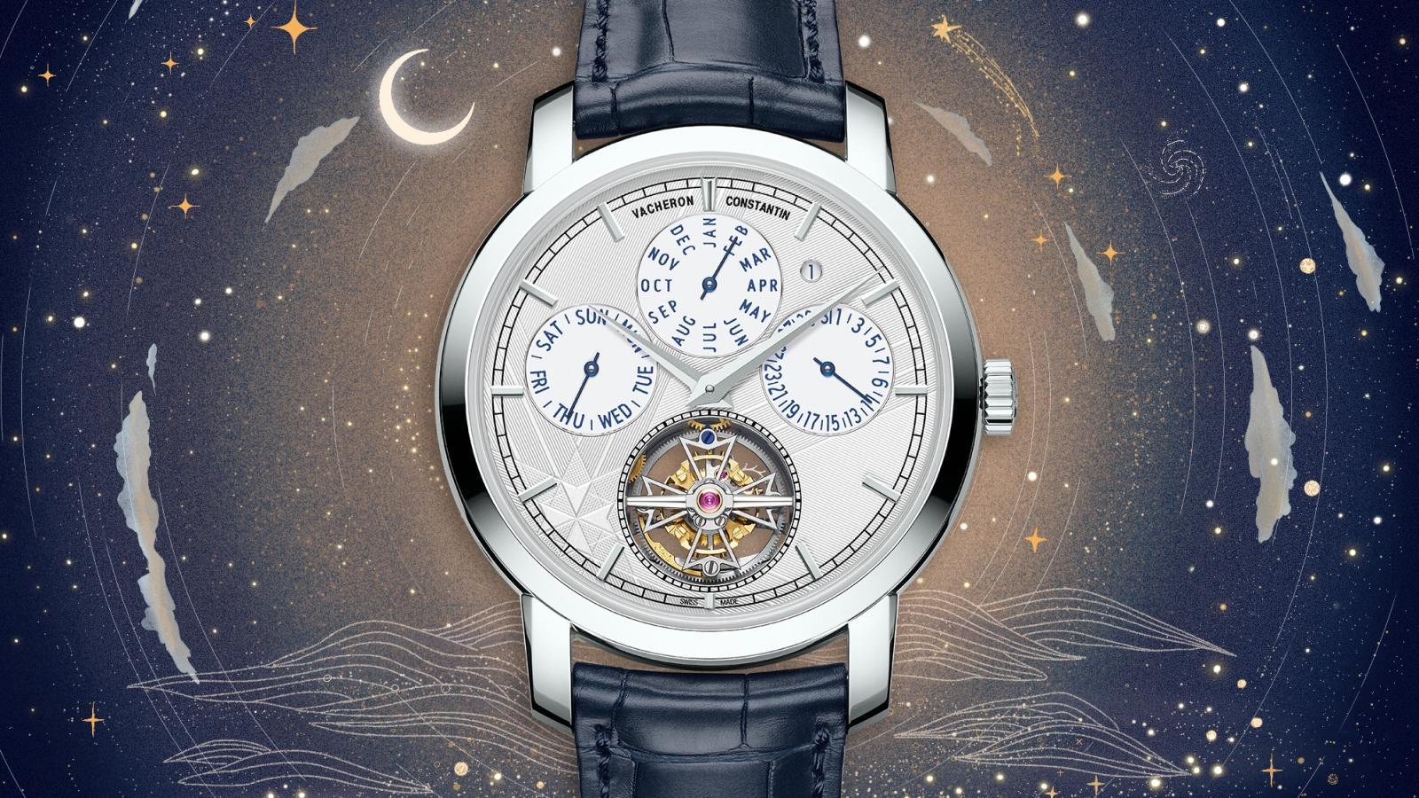 بلاتين مع توربيون وتقويم دائم ضمن تصميم تقليدي متوازن