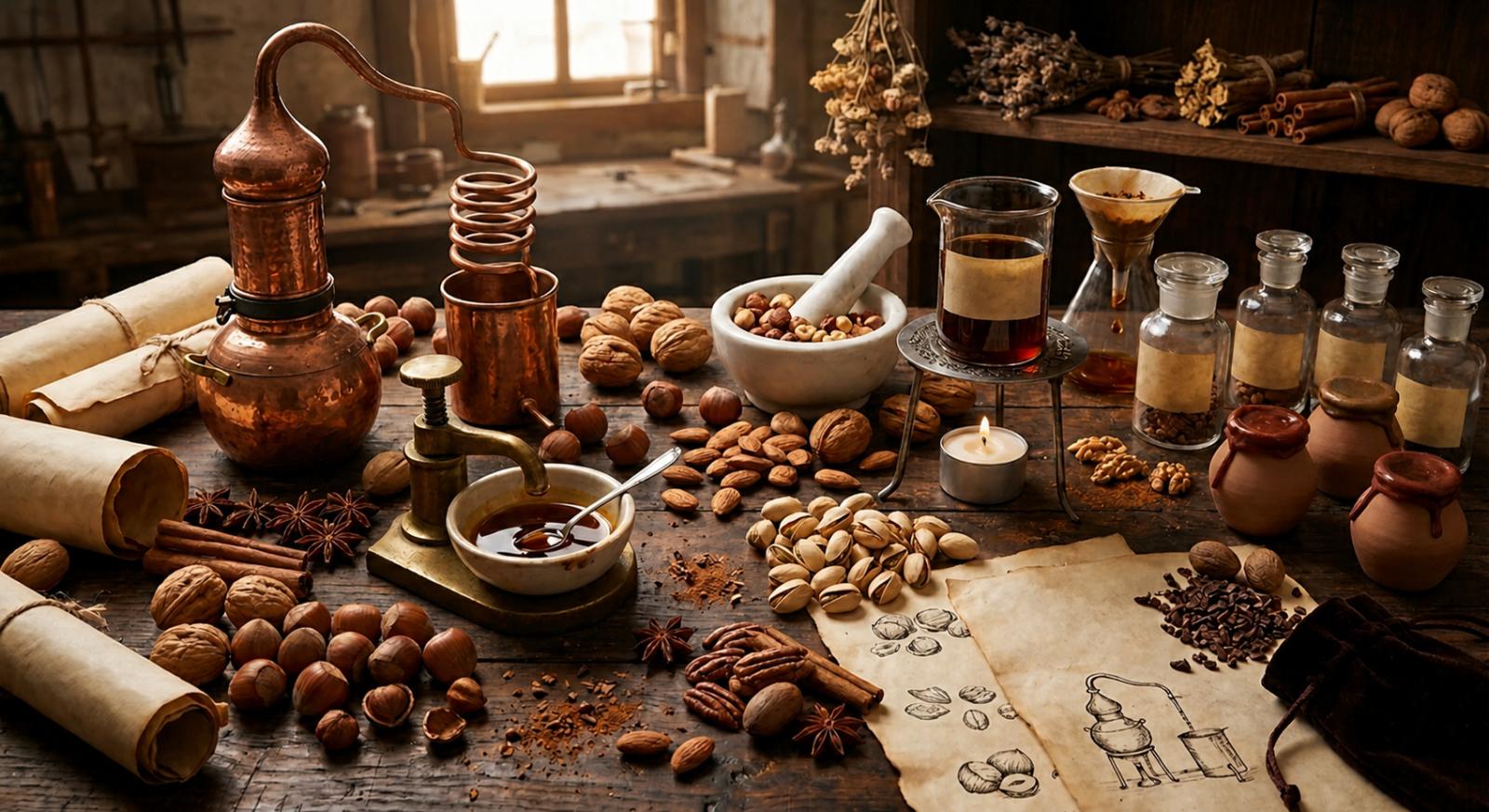 البندق والمكسّرات في عطور النيش