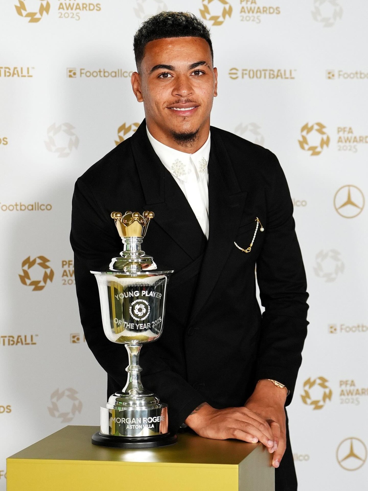 مورجان روجرز وجائزة أفضل لاعب شاب