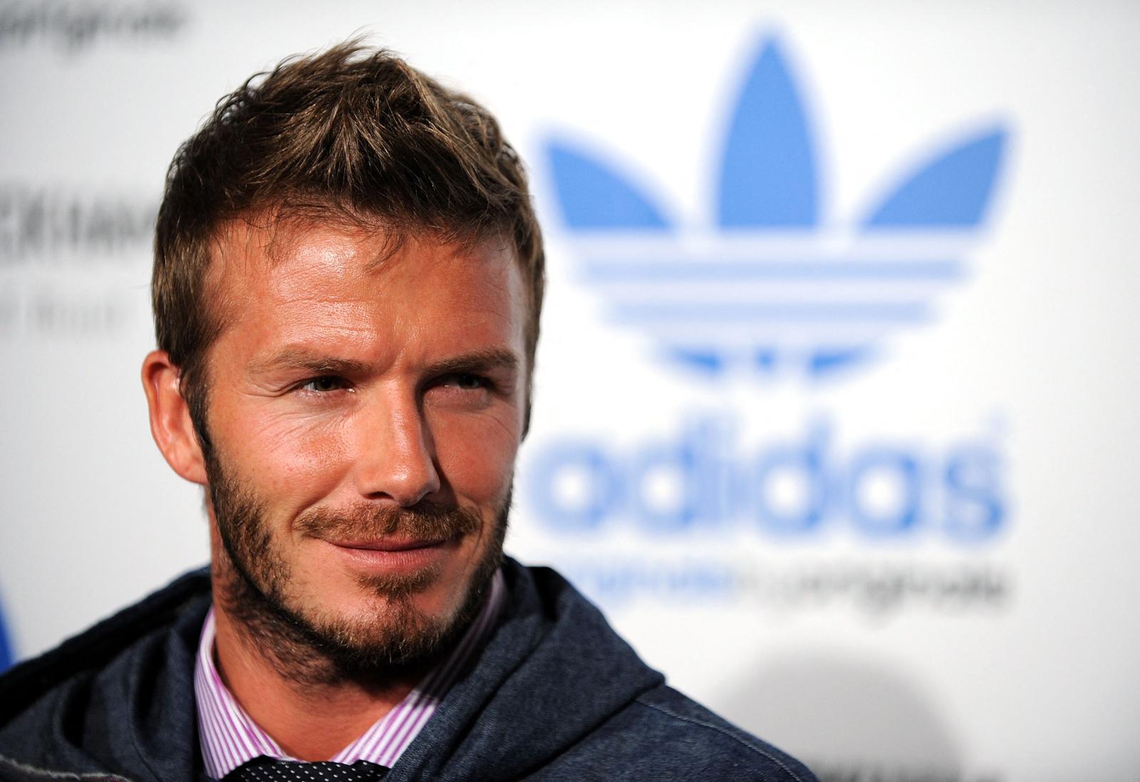 ديفيد بيكهام في تعاون مع أديداس في 2013