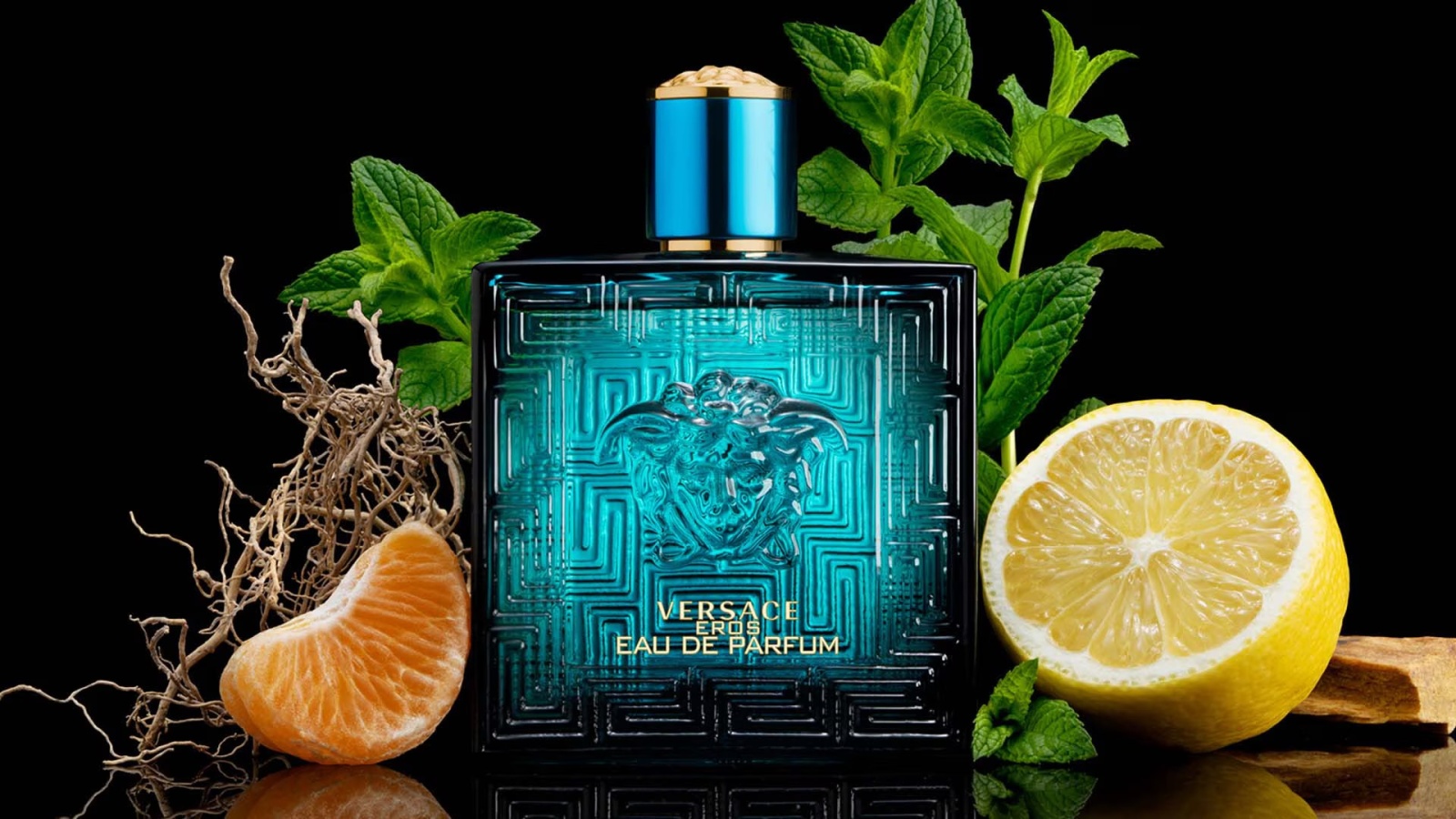 زجاجة فخمة لعطر Eros المستوحى من الثقافة اليونانية 