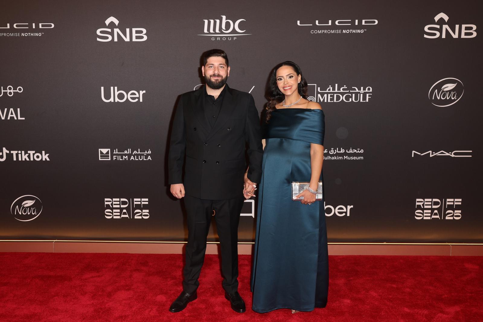 أضوى فهد وحمزة التاجي تزوجا في المملكة العربية السعودية في يوليو 2023