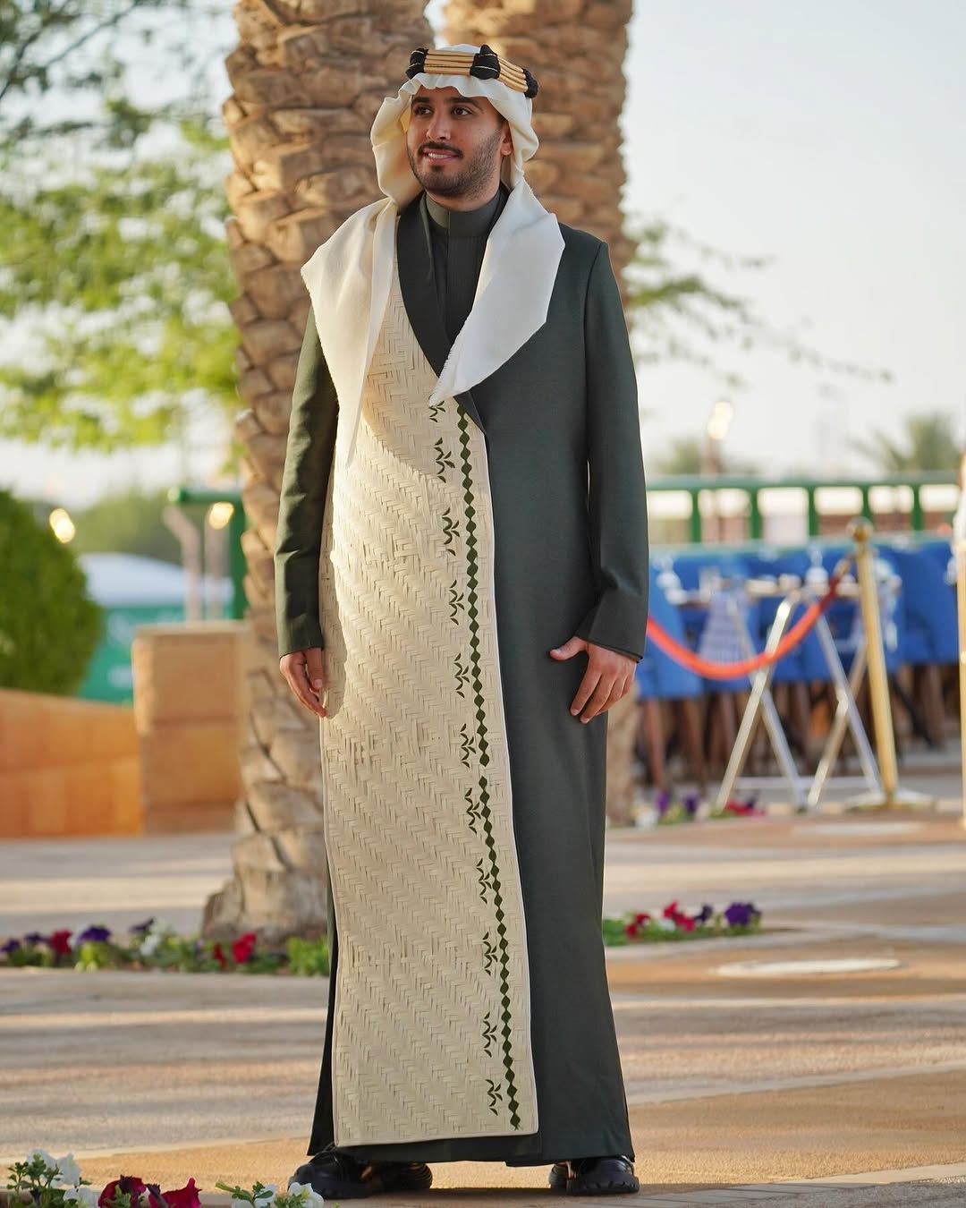 دقلة مميزة ظهر بها عز بن فهد في كأس السعودية للفروسية