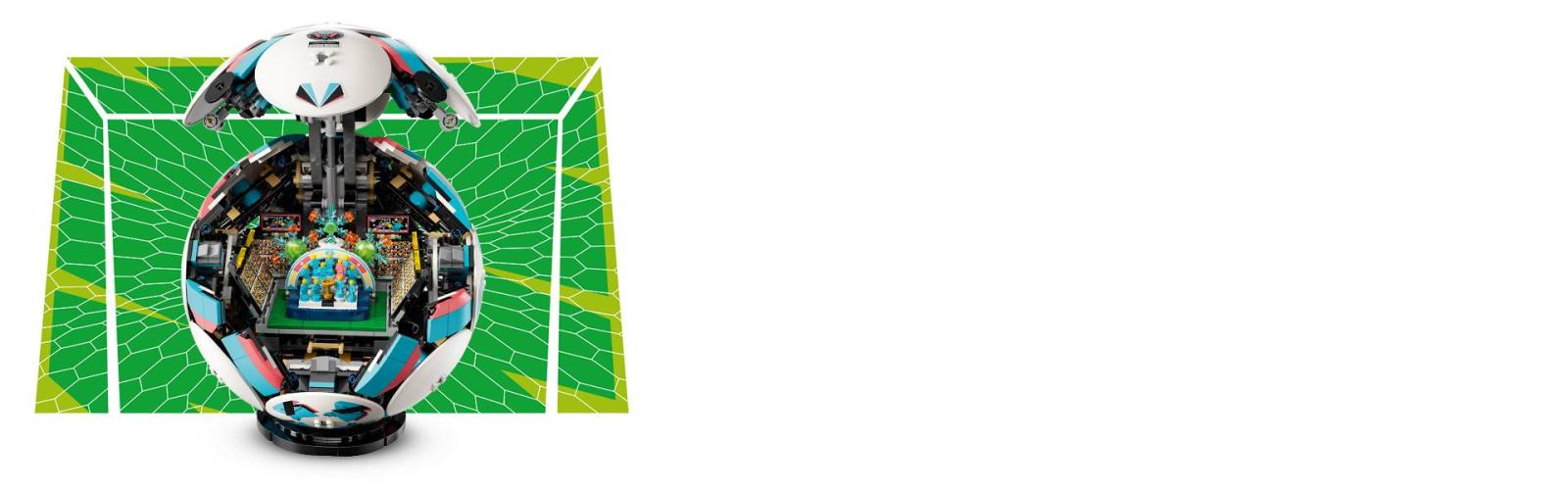 كرة كأس العالم الجديدة بمكعبات الليغو 