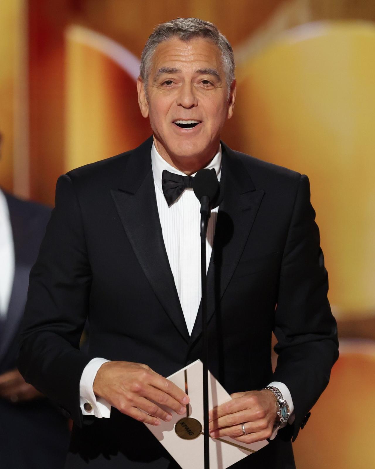 جورج كلوني نافس على جائزة أفضل ممثل ولكنه لم يحصل عليها