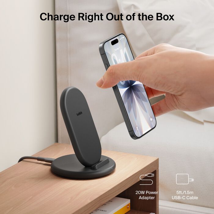 Belkin BoostCharge 15W Wireless Charging Stand