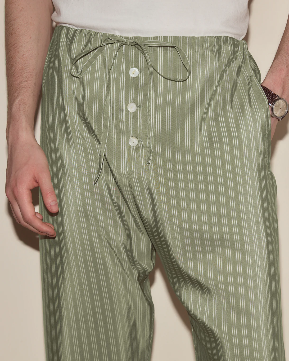 سروال Sylvan مخطط من Bode