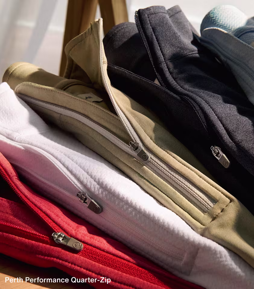 سترة Perth Performance Quarter-Zip من Peter Millar