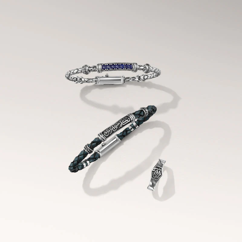 مجموعة الفضّة للرجال من Azza fahmy