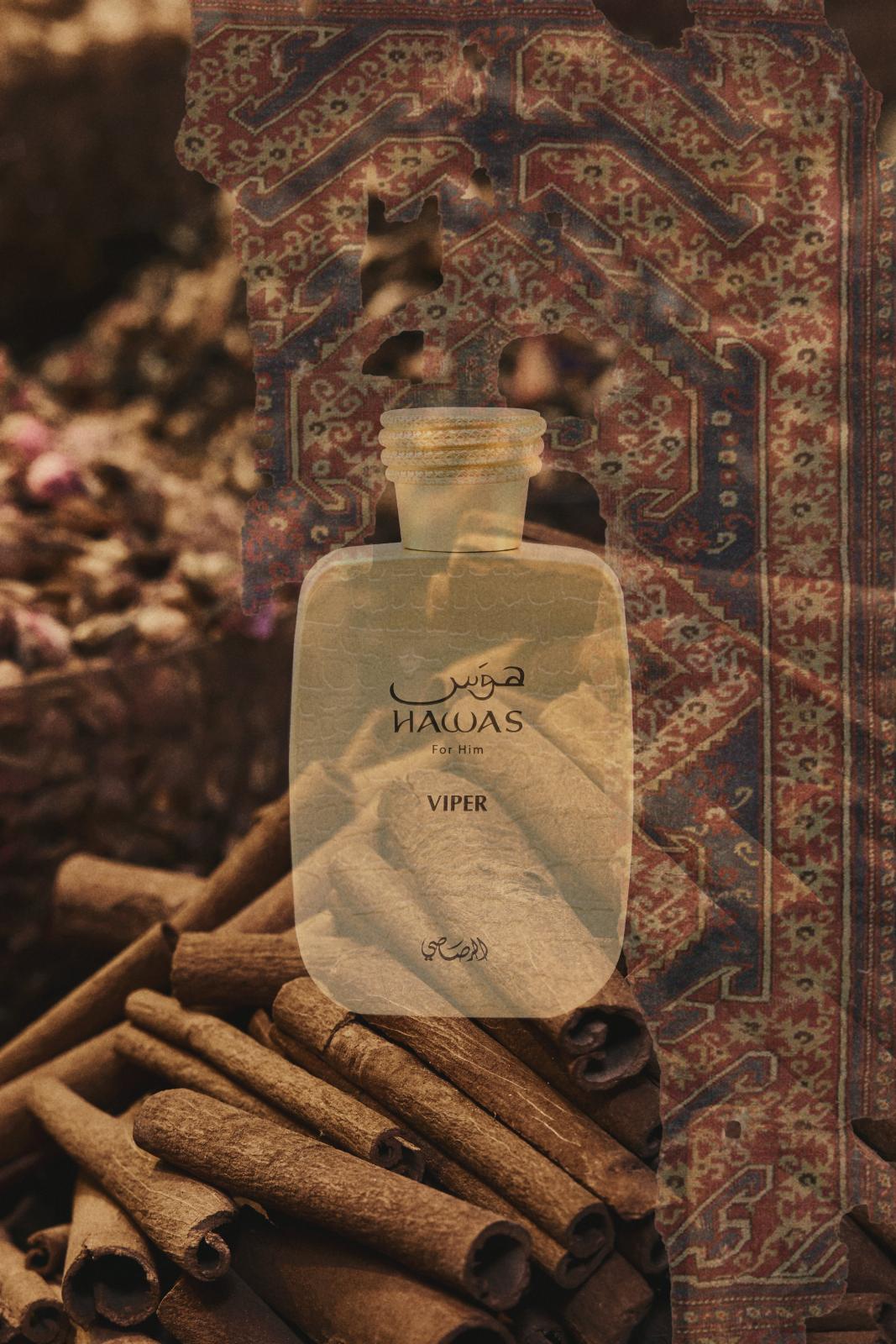 عطر الرجل الآسر.