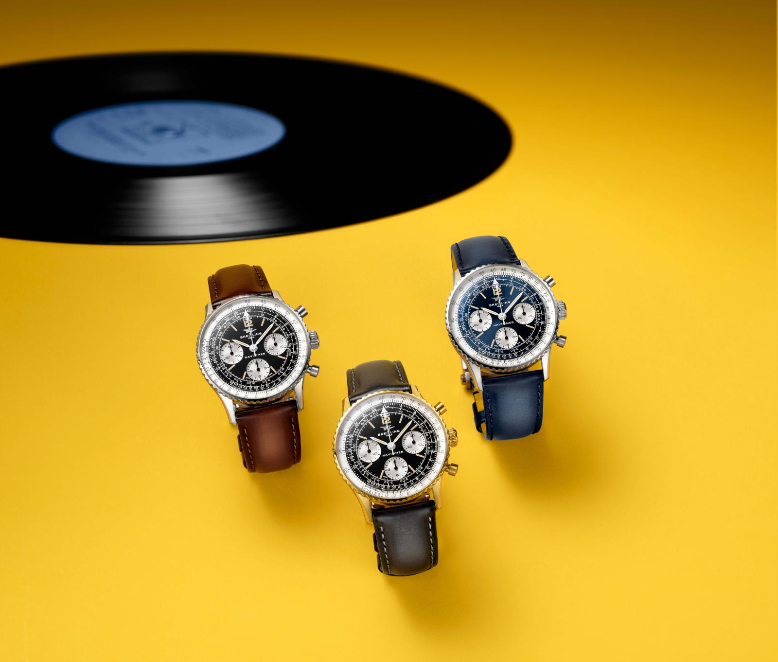 ثلاث ساعات مبتكرة من Breitling.